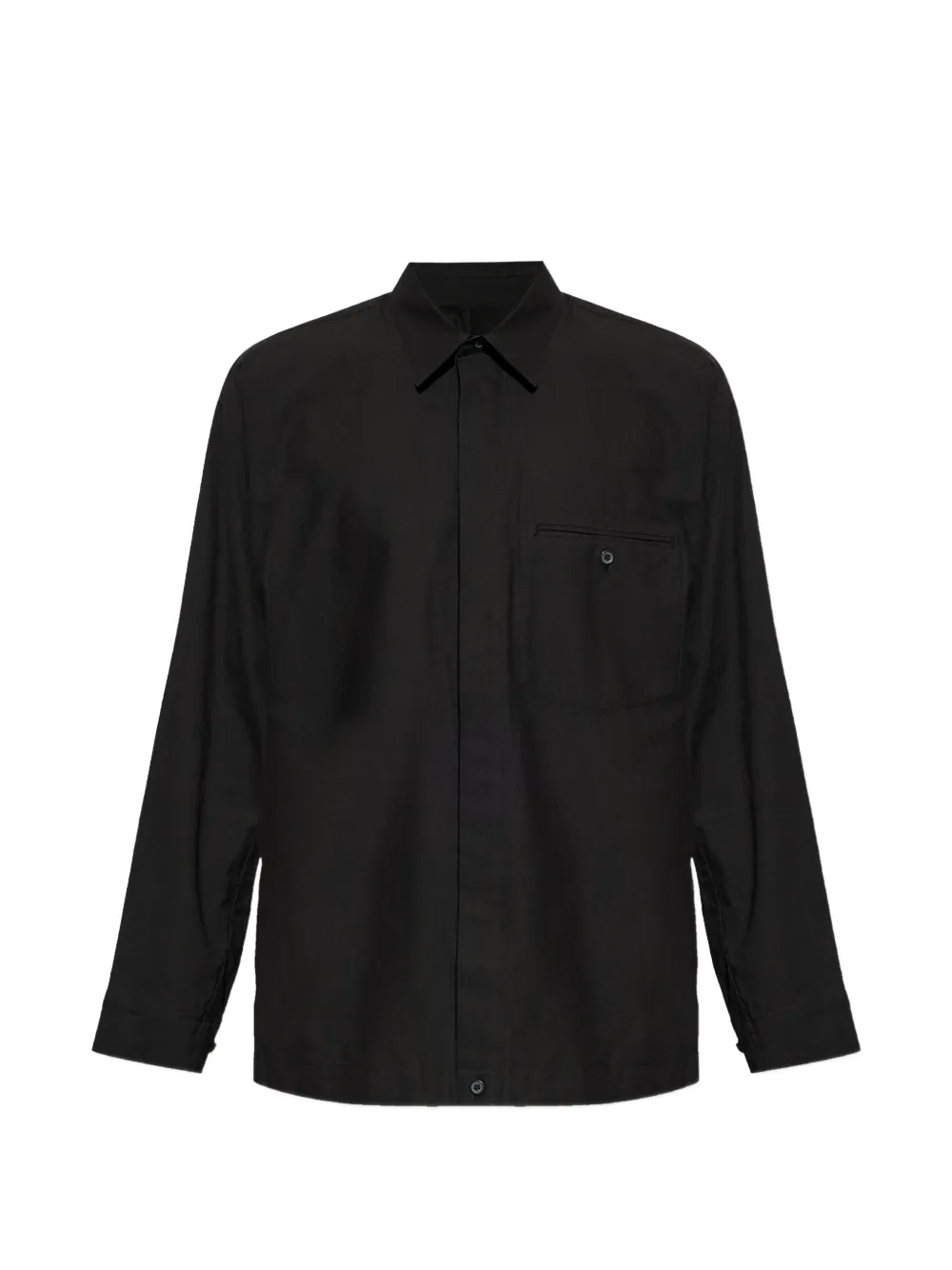Homme Plissé Issey Miyake Streamline pocket button shirt - Nero