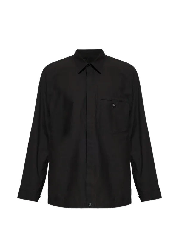 Homme Plissé Issey Miyake Streamline シャツ | ブラック | FARFETCH JP
