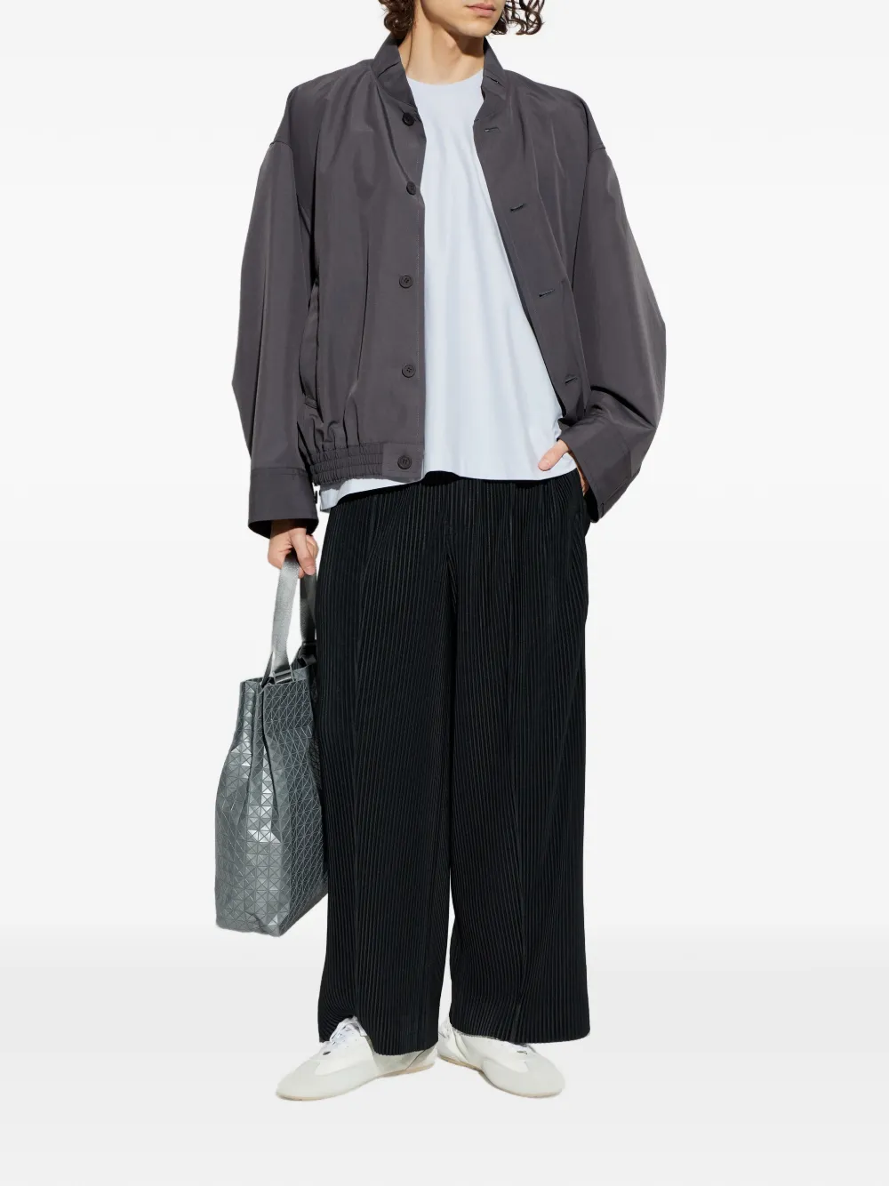 Homme Plissé Issey Miyake Release-T 1 T-shirt met korte mouwen Blauw