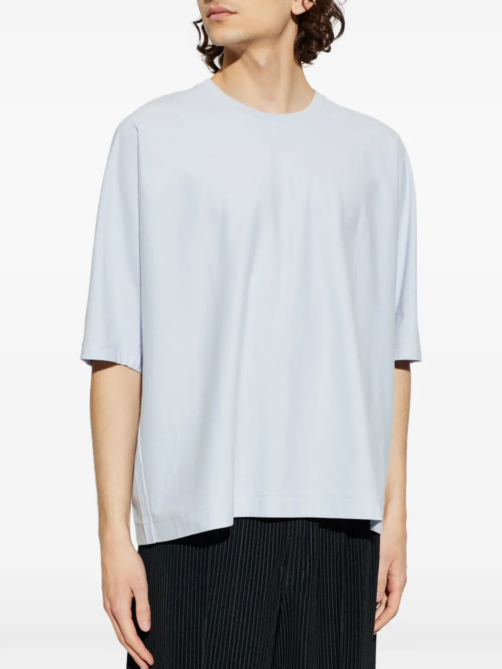 Homme Plissé Issey Miyake Release-T 1 T-shirt met korte mouwen Blauw