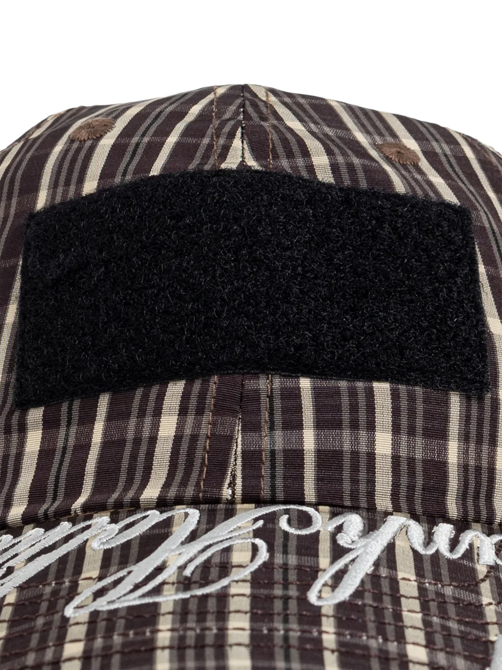  Umbro Logo-embroidery Baseball Cap - Brown 