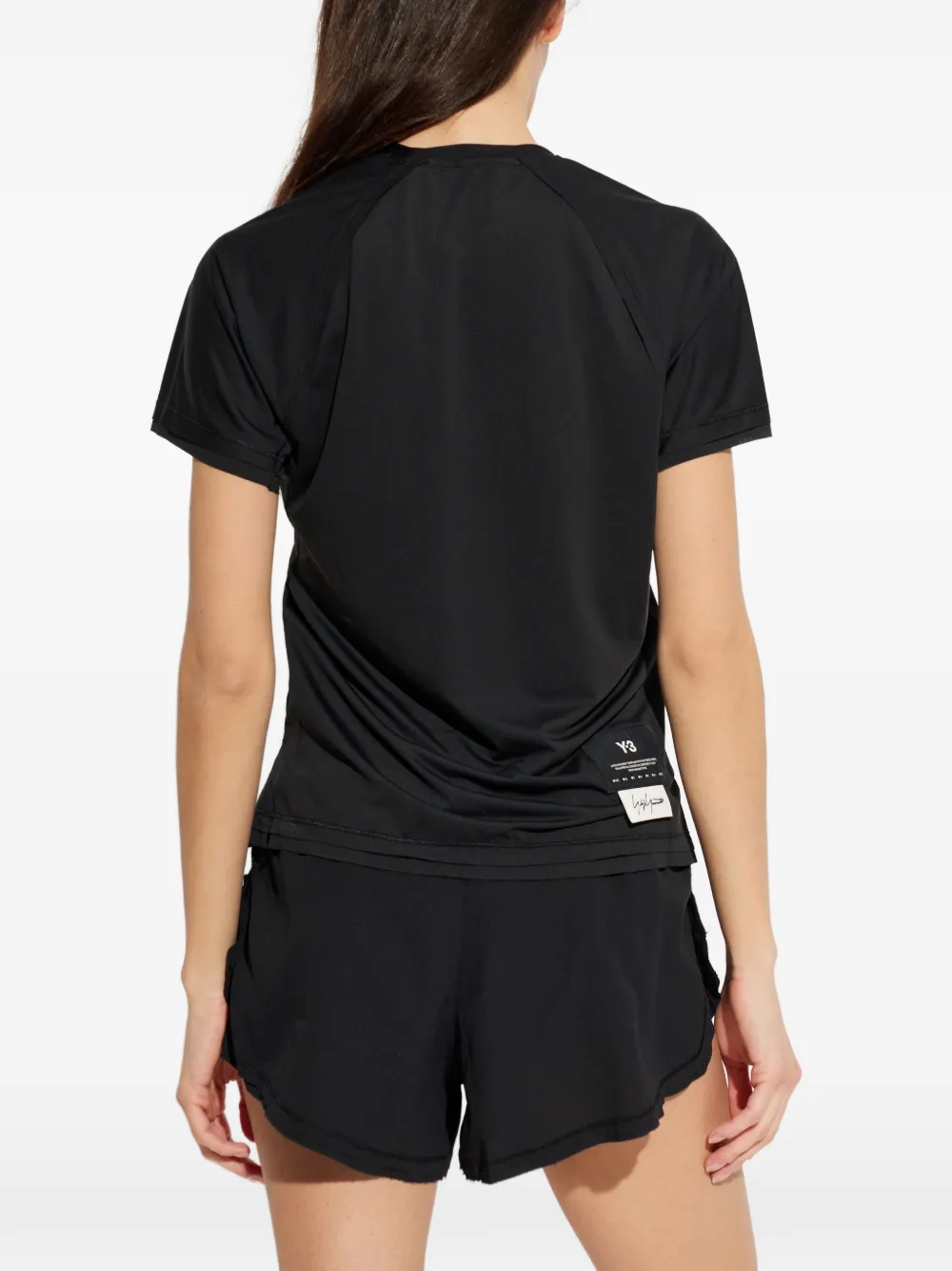 Y-3 T-shirt met korte mouwen Zwart