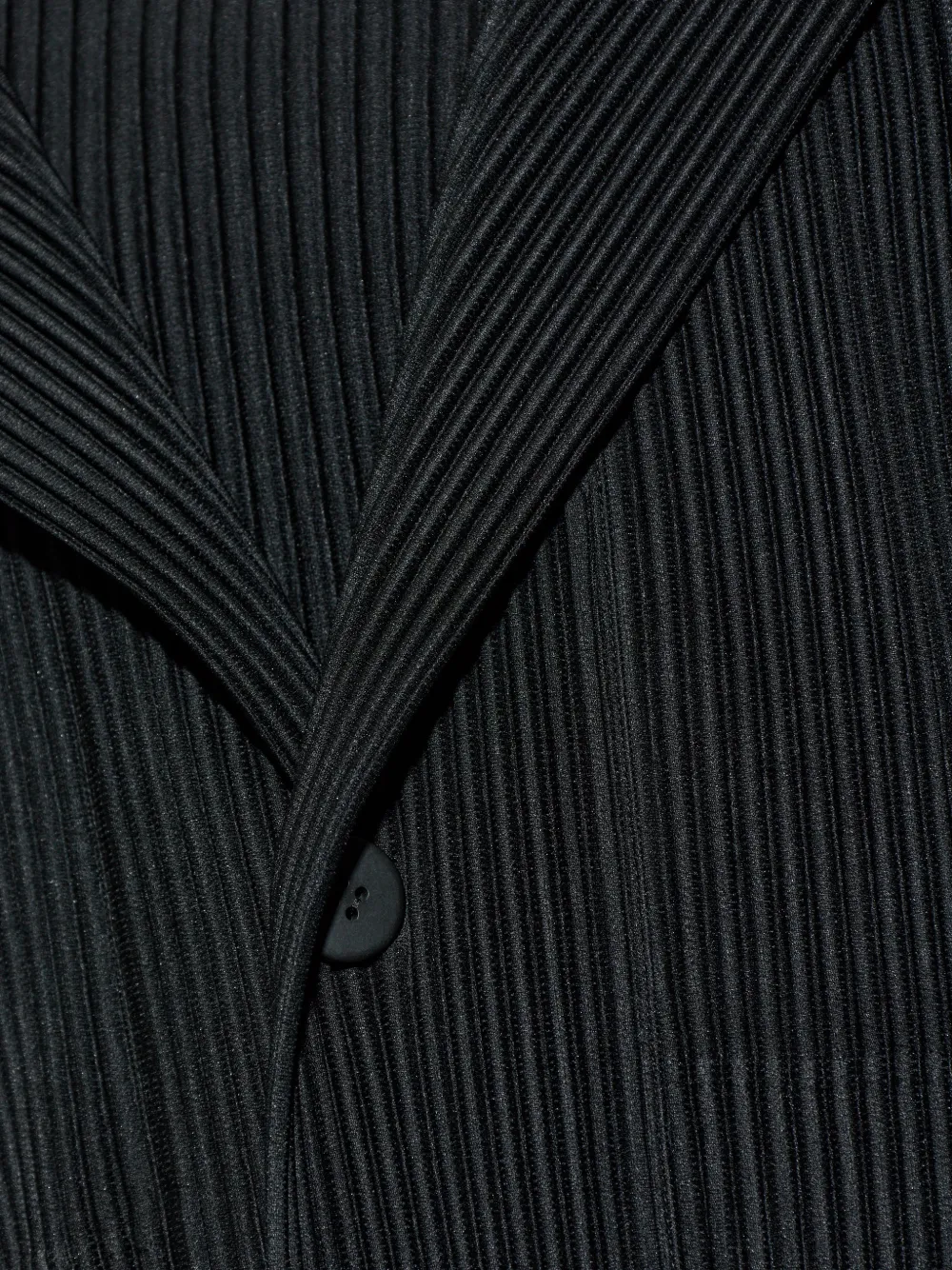 Homme Plissé Issey Miyake Jas met capuchon en knopen Zwart