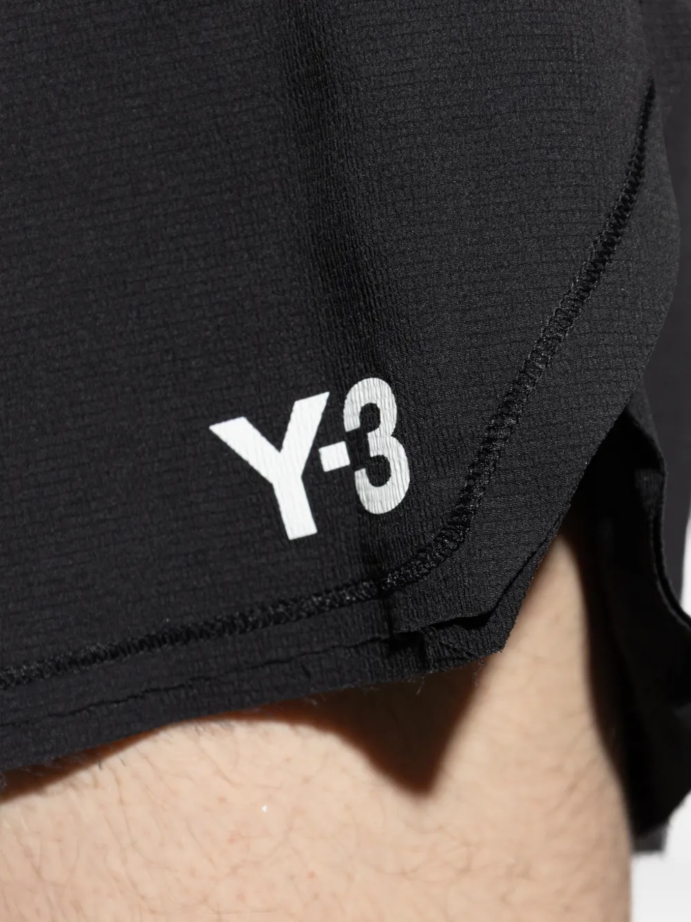 logo-detail running shorts