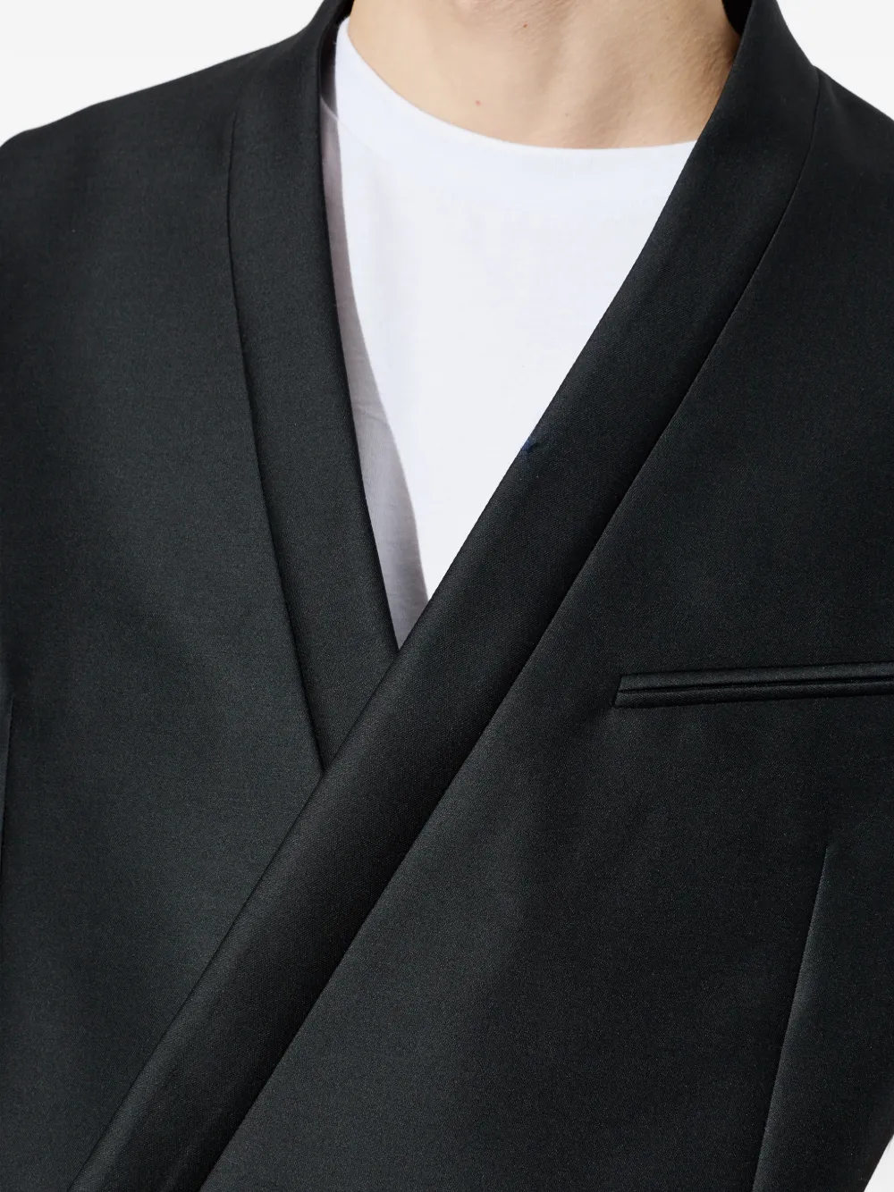 tie-waist gilet