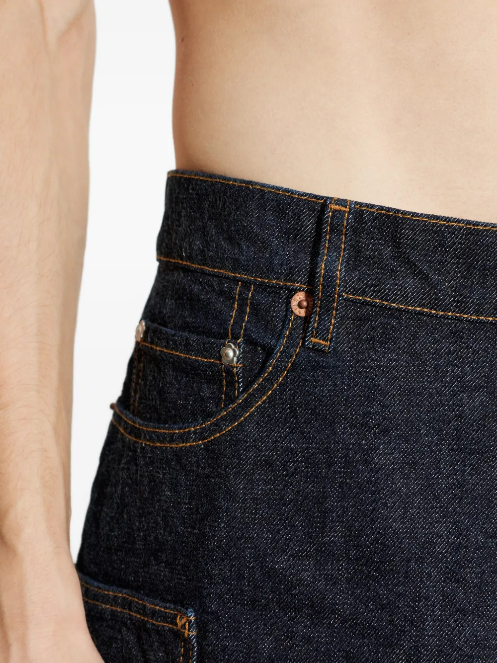 Kenzo Denim cargo shorts Blauw