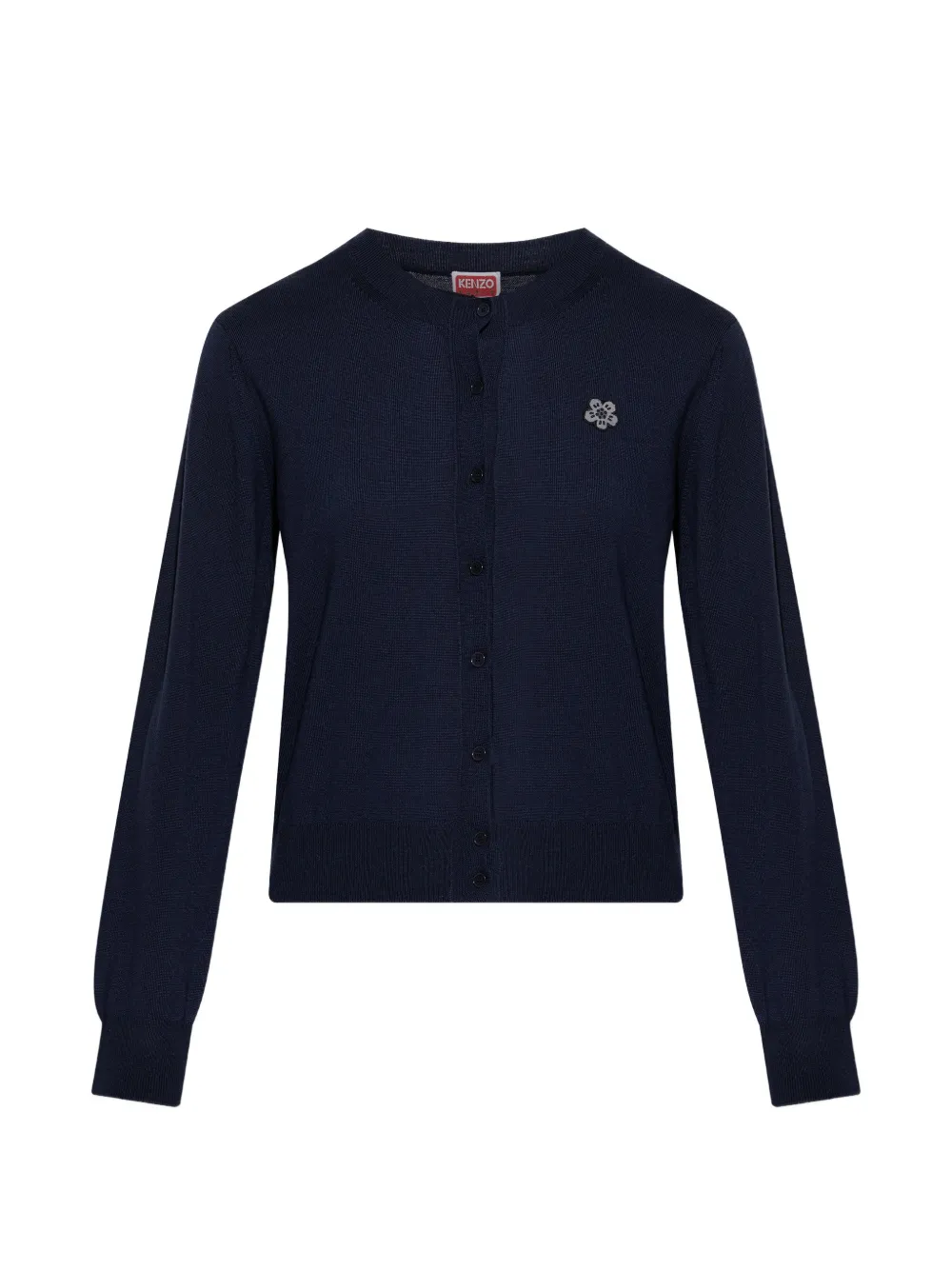 Kenzo Boke Flower embroidered cardigan - Blu