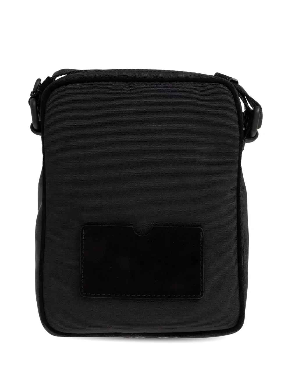 Moschino Messengertas met logodetail Zwart