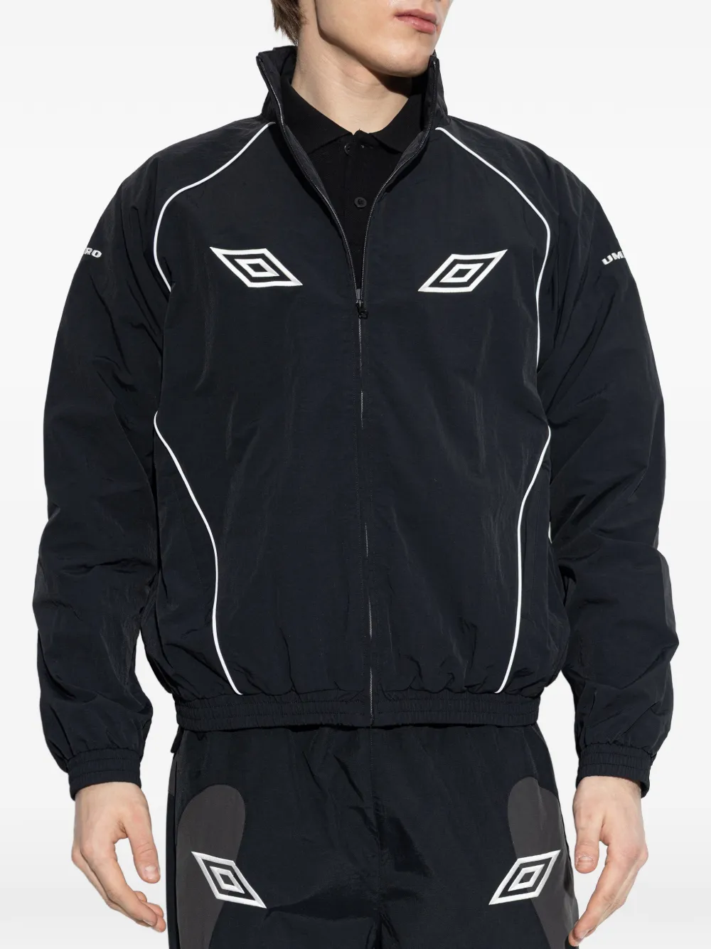  Umbro Embroided-logo Jacket - Black 
