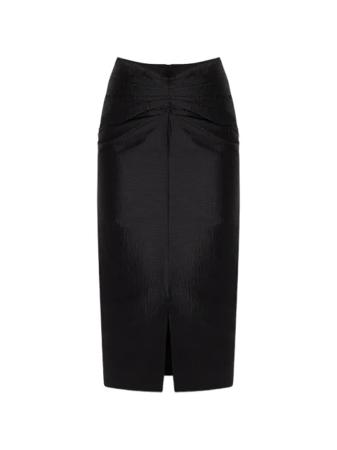 Lanvin twist-detail midi skirt