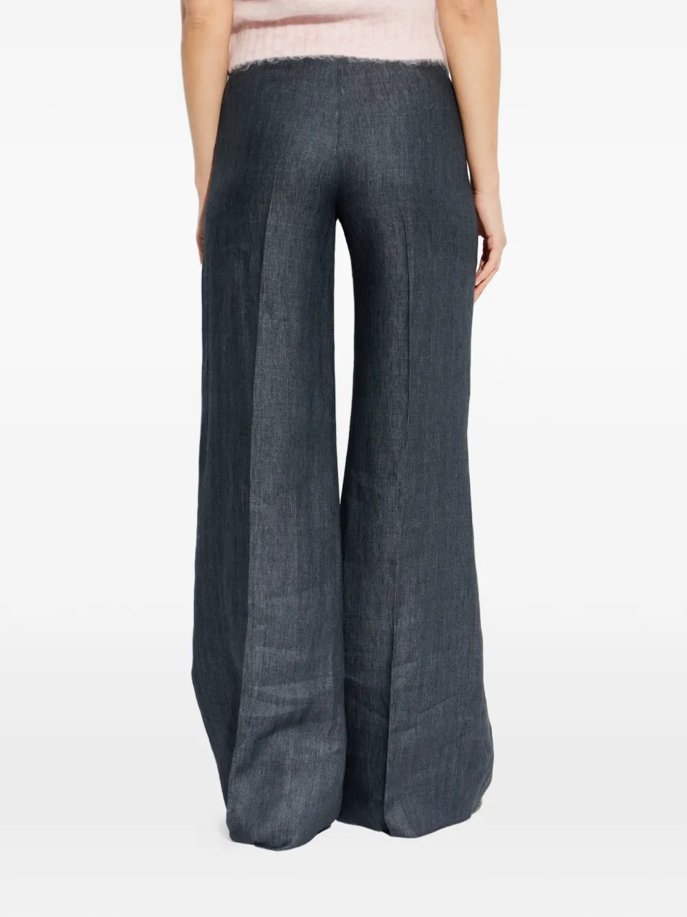  Max Mara Deserto Flared Trousers - Blue 