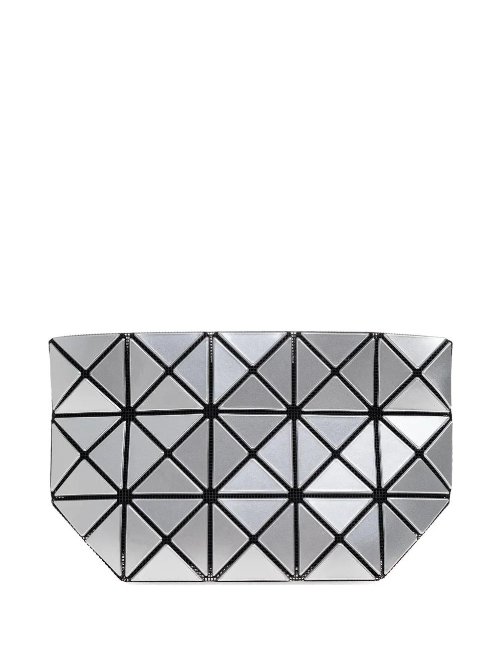 Bao Bao Issey Miyake geometric-pattern clutch - Argento