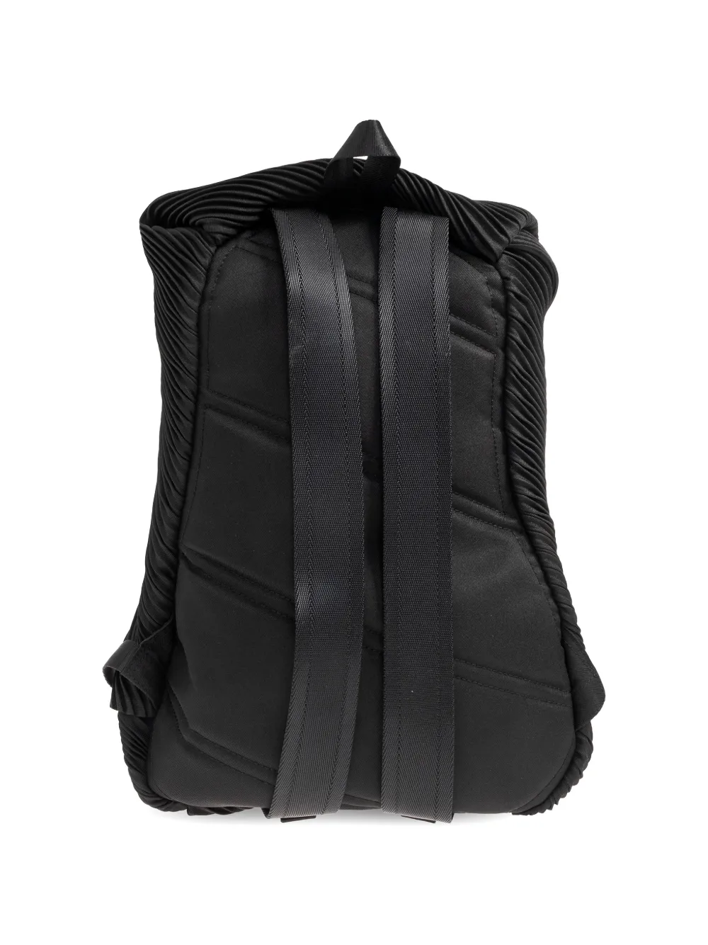  Pleats Please Issey Miyake Pleated Backpack - Black 