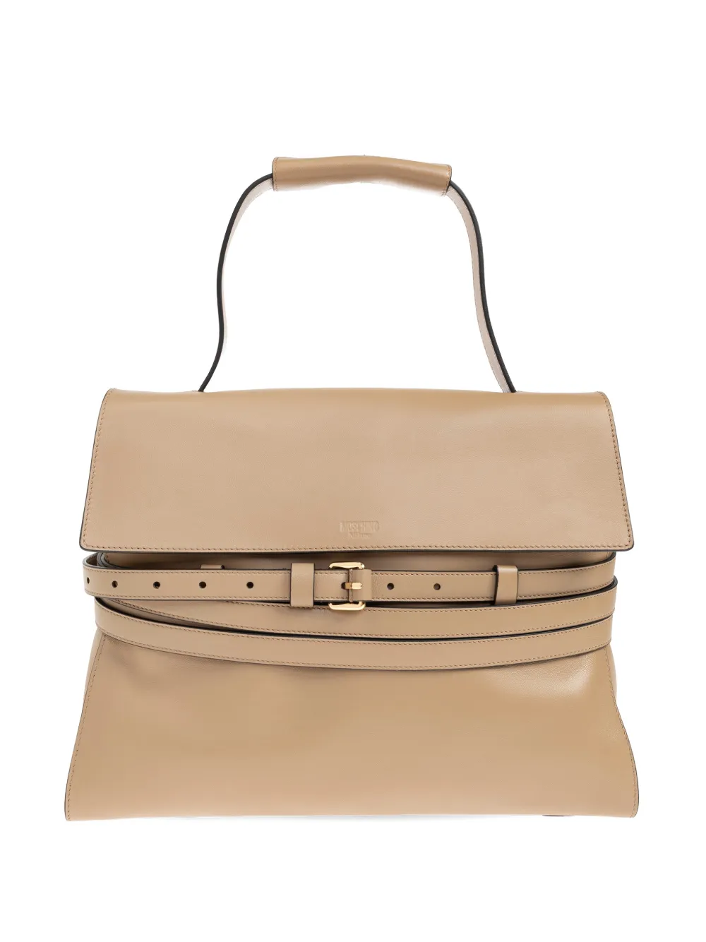 Moschino Tie Me tote bag - Toni neutri