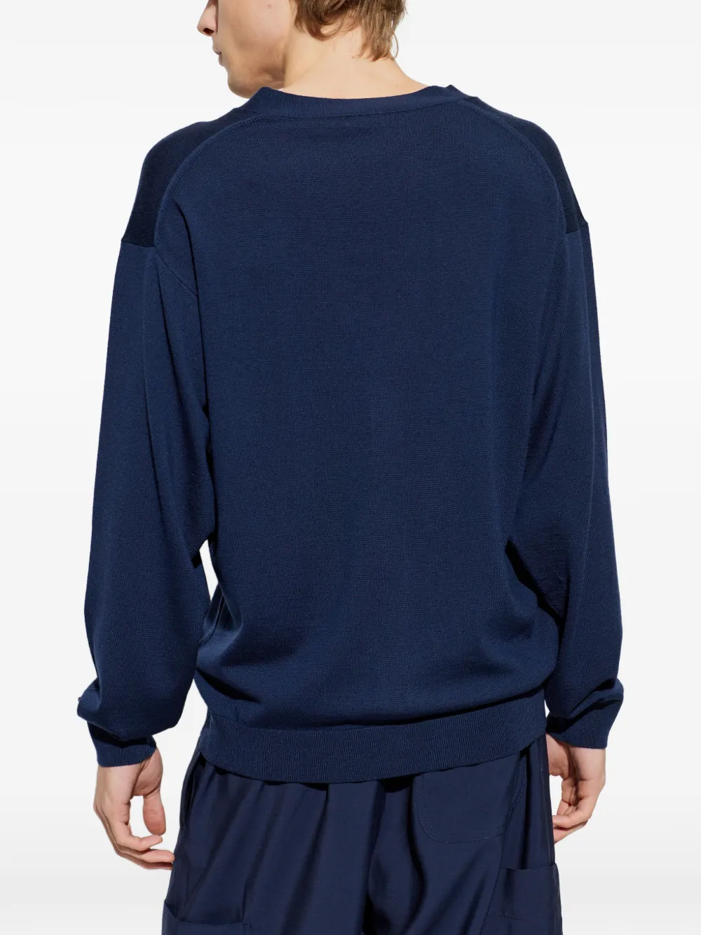 Kenzo Vest met Boke Flower-applicatie Blauw