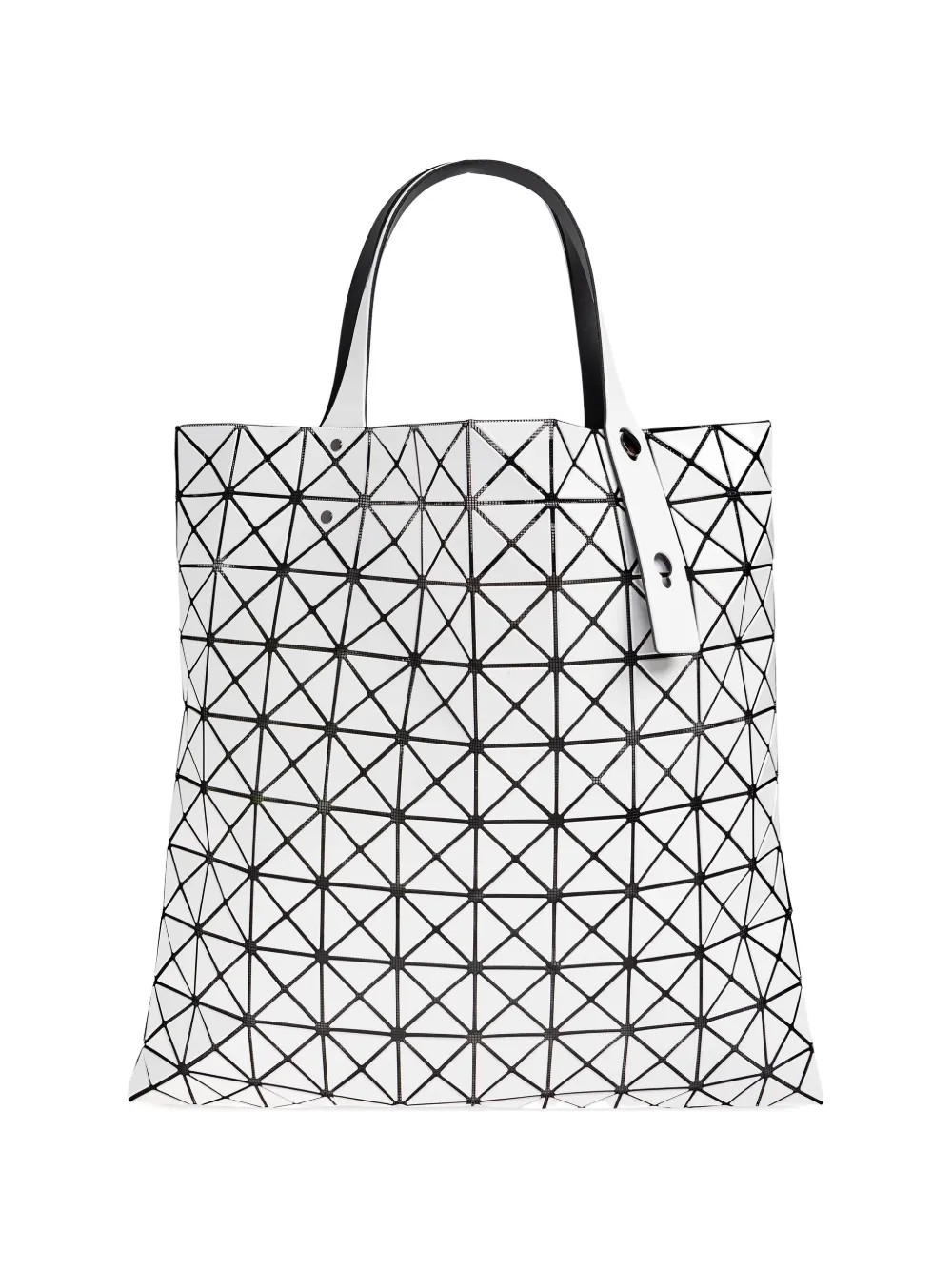 Bao Bao Issey Miyake geometric-print tote bag - Bianco