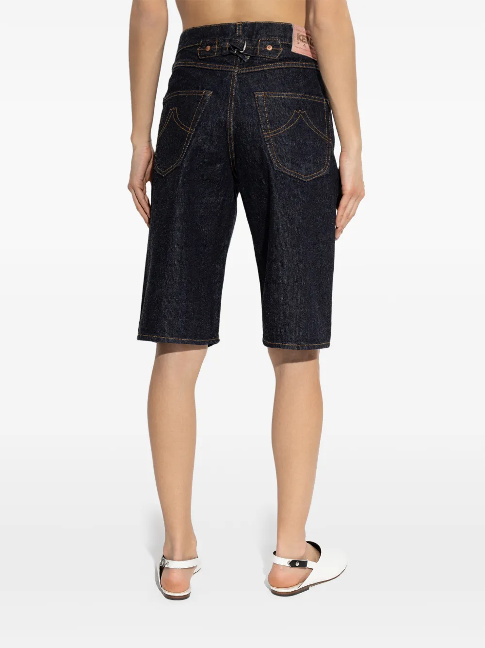 Kenzo Denim shorts Blauw