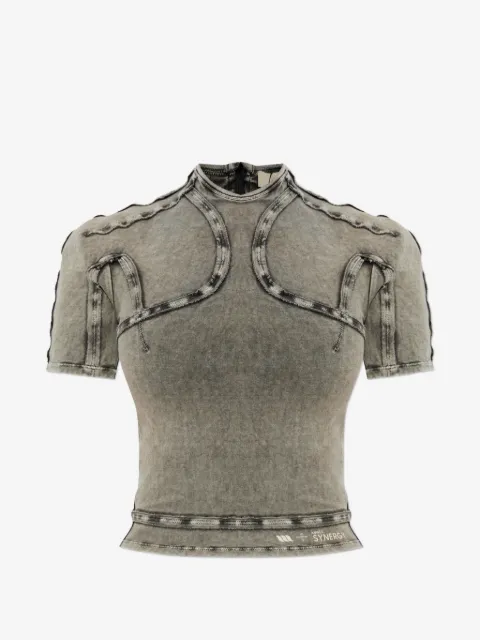 KNWLS Scuba panelled T-shirt
