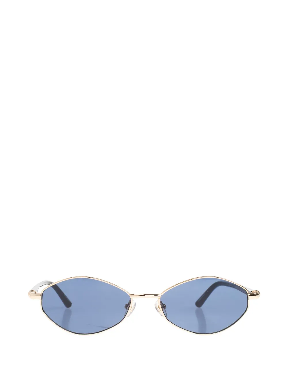 Jacquemus oval-frame sunglasses - Oro