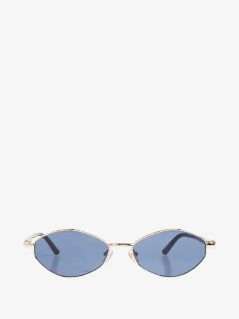 Jacquemus نظارة شمس بإطار بيضاوي