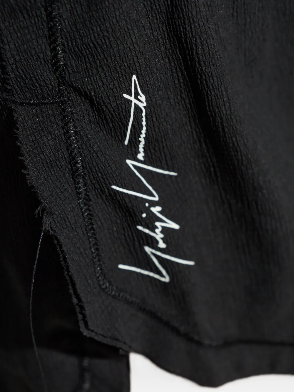 Y-3 Mini-shorts met logodetail Zwart