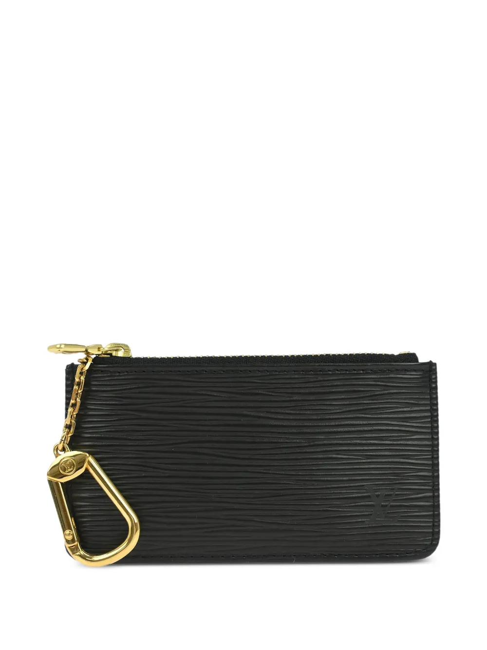 Louis Vuitton Pre-Owned 2003 textured key purse - Nero