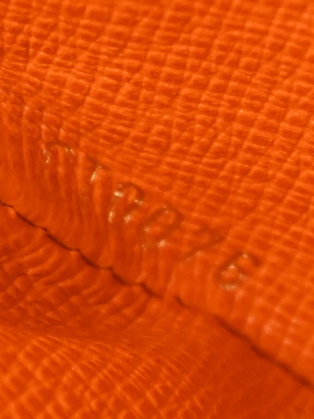 2006 Striped Coin Wallet