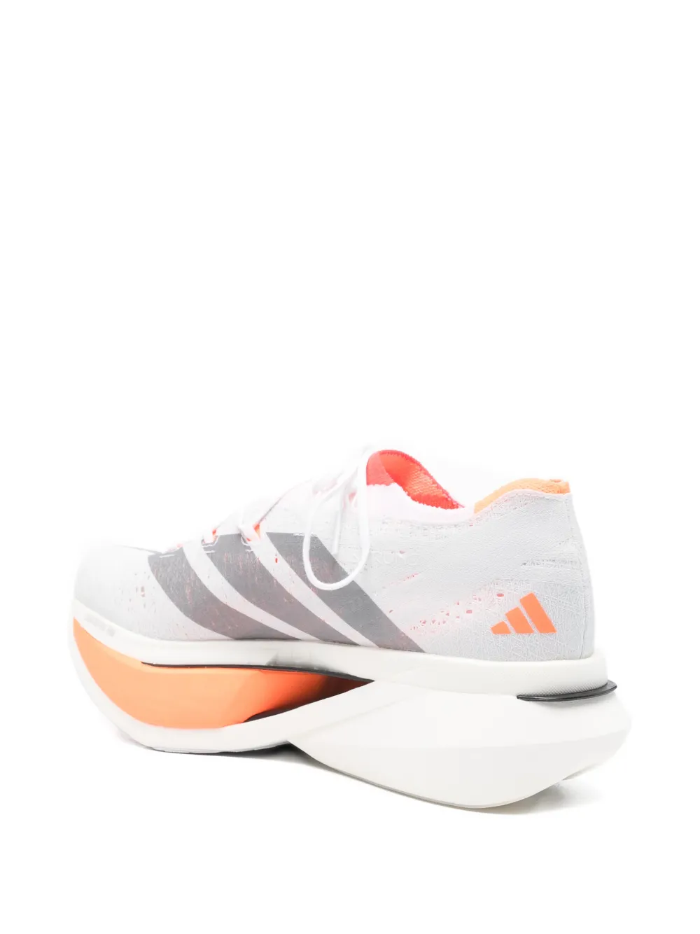 adidas Adizero Prime X3 Strung gestreepte sneakers Grijs