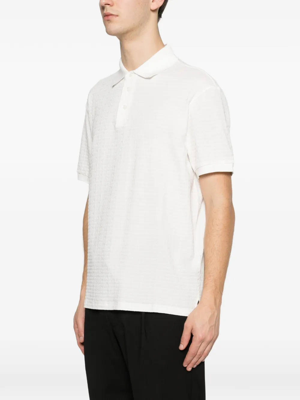 Emporio Armani Poloshirt met korte mouwen Wit
