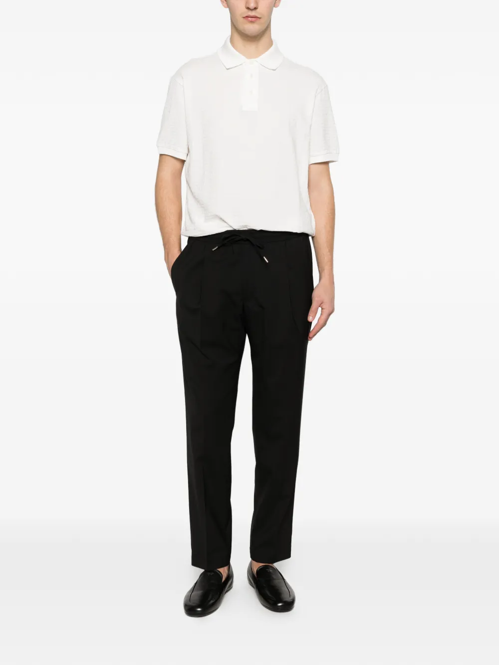 Emporio Armani Poloshirt met korte mouwen Wit