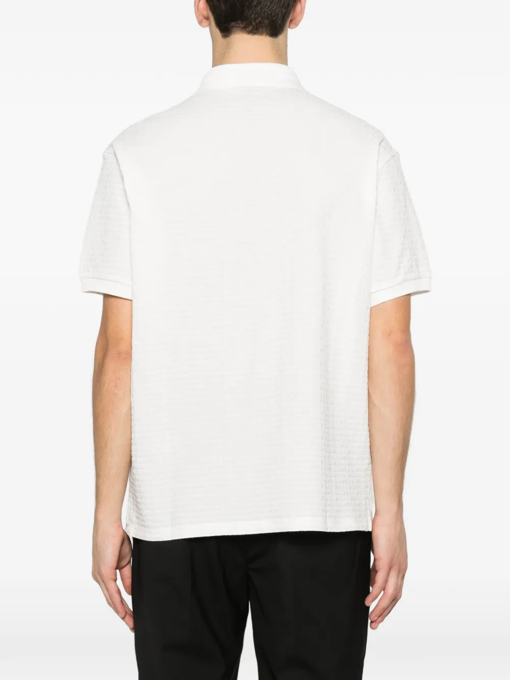Emporio Armani Poloshirt met korte mouwen Wit