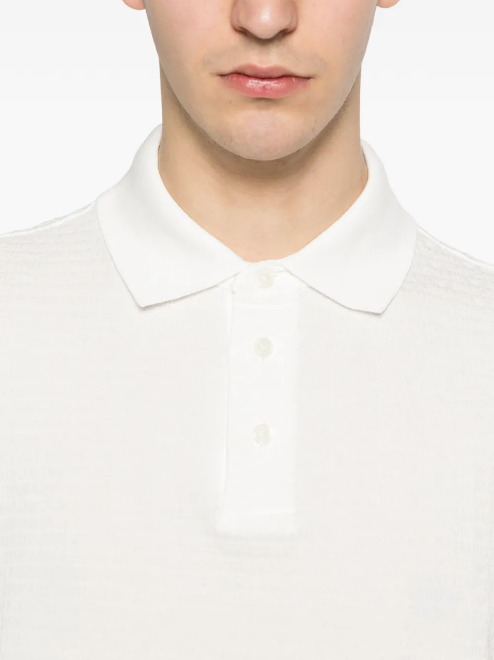 Emporio Armani Poloshirt met korte mouwen Wit
