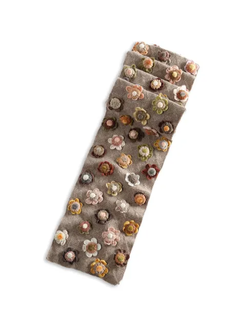 SOPHIE DIGARD flower scarf