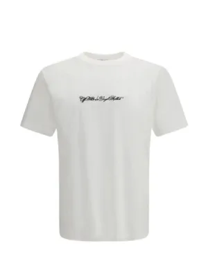 Off-White Camiseta Com Estampa De Logo | Branco | FARFETCH BR