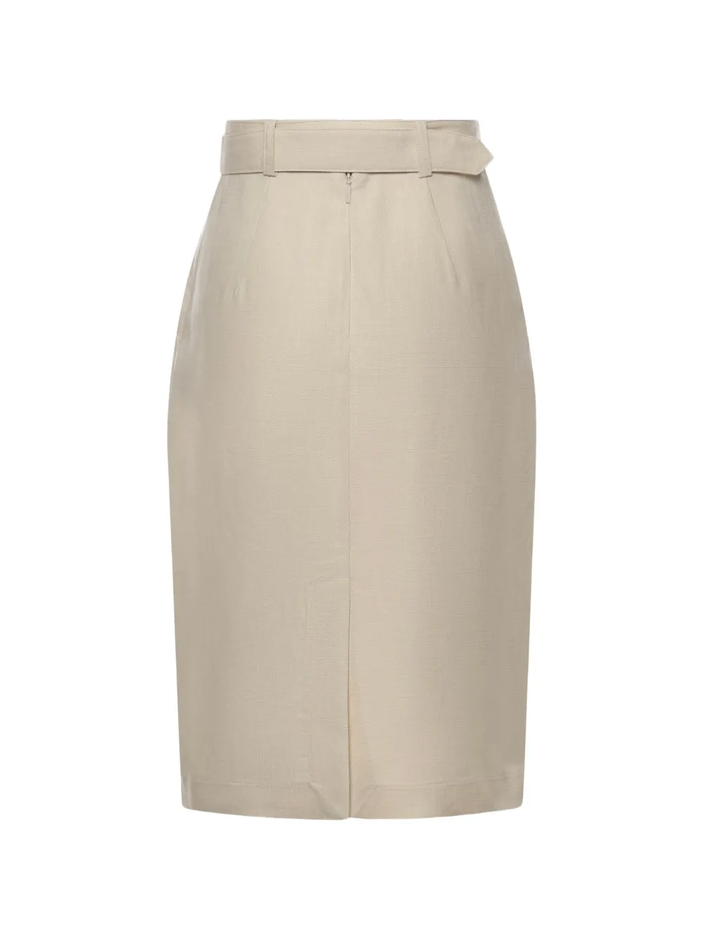  Pinko Belted Midi Skirt - Neutrals 