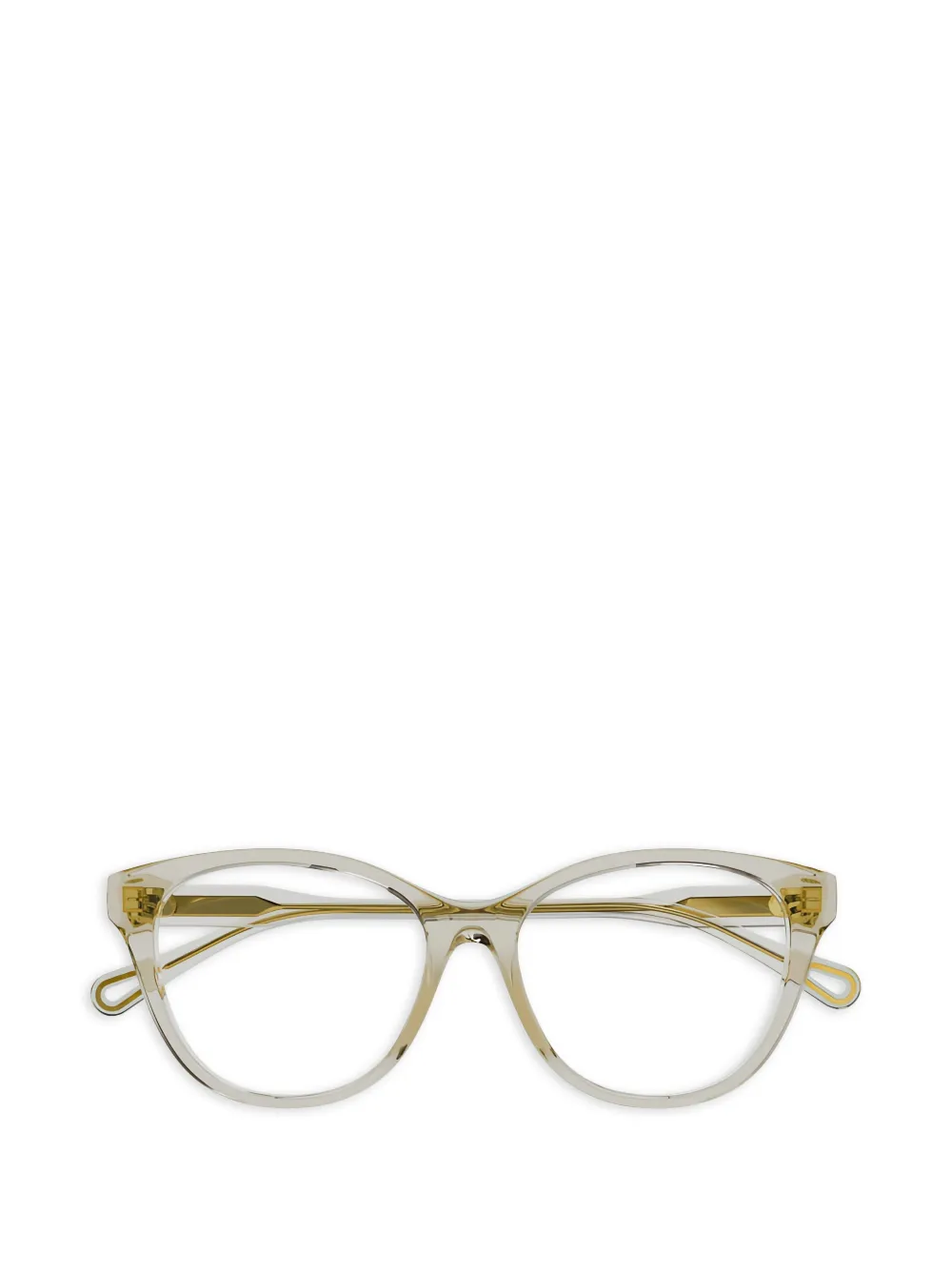Chloé Eyewear square-frame glasses - Toni neutri