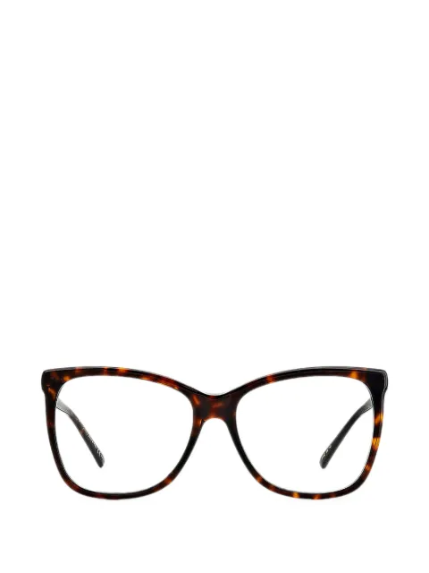 Jimmy Choo glitter-detail square-frame glasses