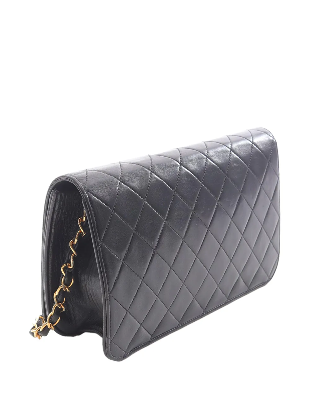 1994-1996 Cc Quilted Lambskin Full Flap Shoulder Bag