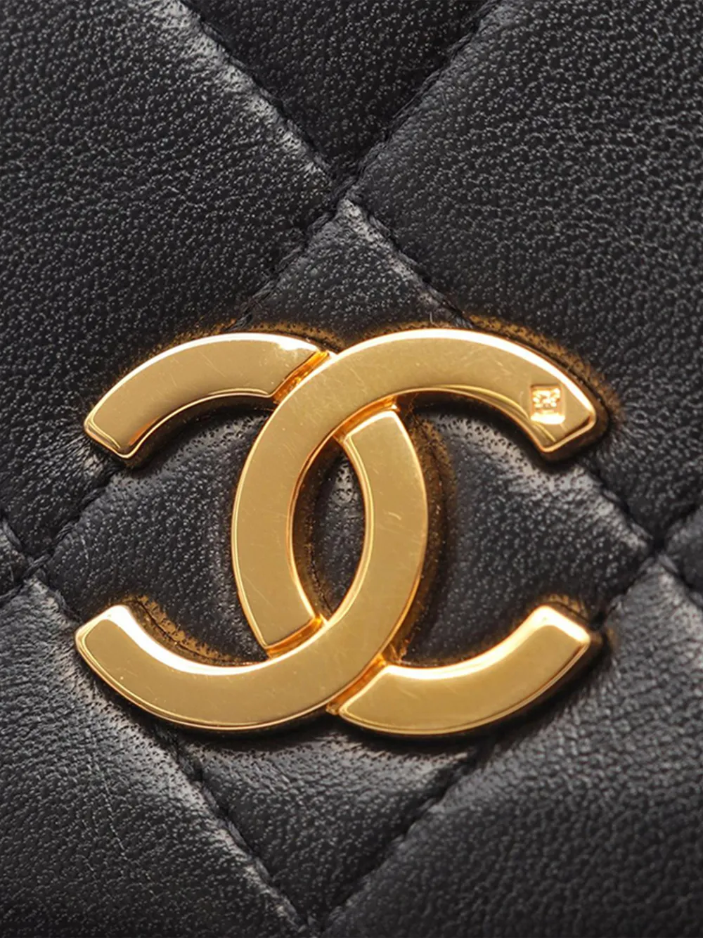 1994-1996 Cc Quilted Lambskin Full Flap Shoulder Bag