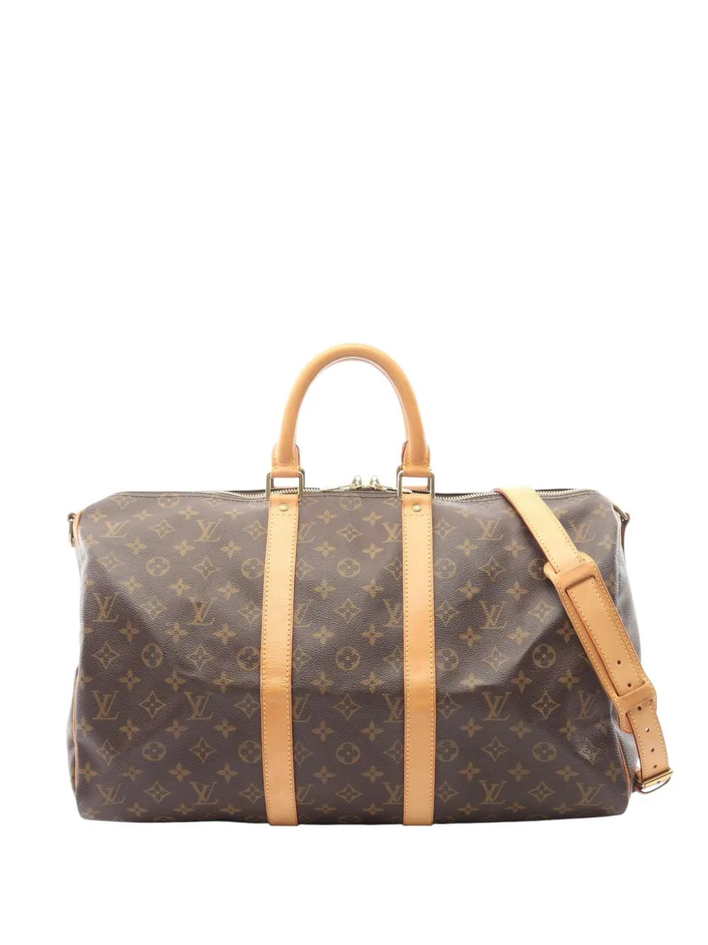 Louis Vuitton Pre-Owned 2003 Monogram Keepall Bandouliere 45 travel bag - Marrone