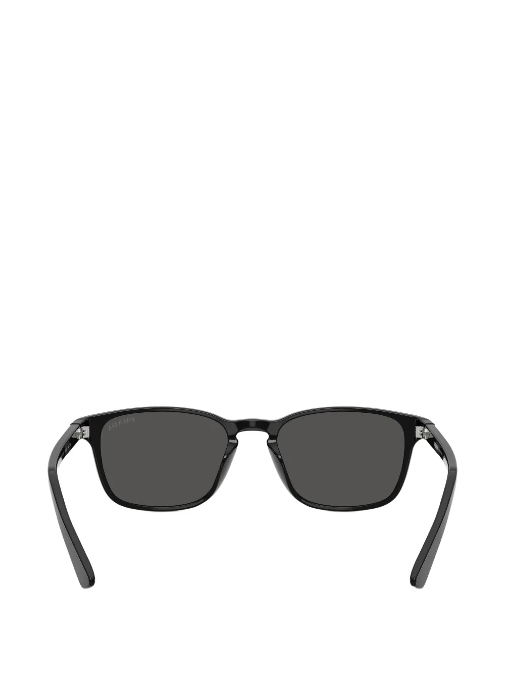 Prada Rectangle-frame Sunglasses In Black