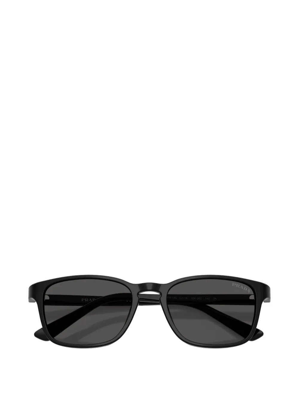 Prada Rectangle-frame Sunglasses In Black