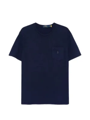 Polo Ralph Lauren Jacquard logo-embroidered T-shirt | Blue