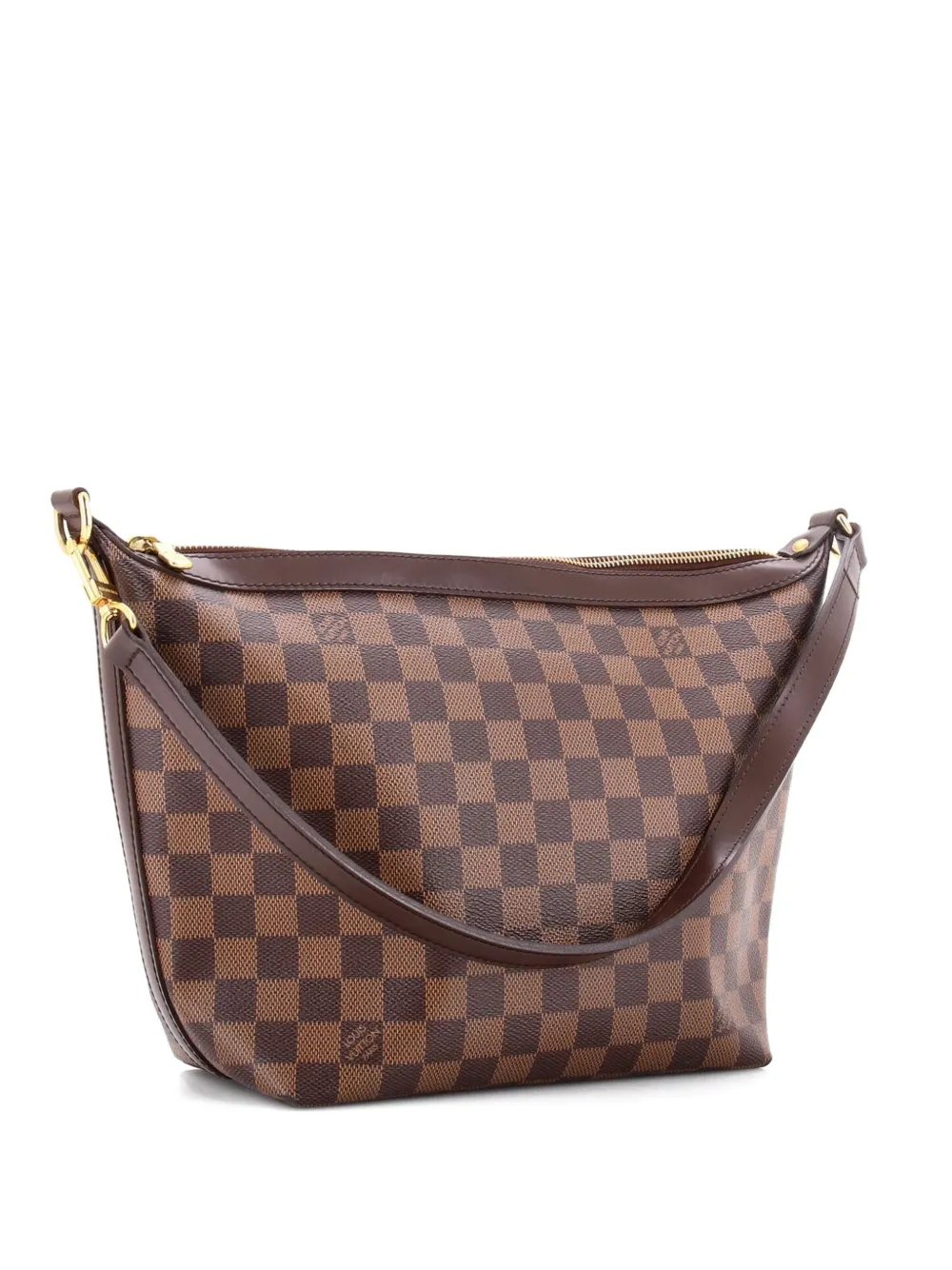 Louis Vuitton Pre-Owned Illovo Handbag Damier MM hobo bag - Marrone