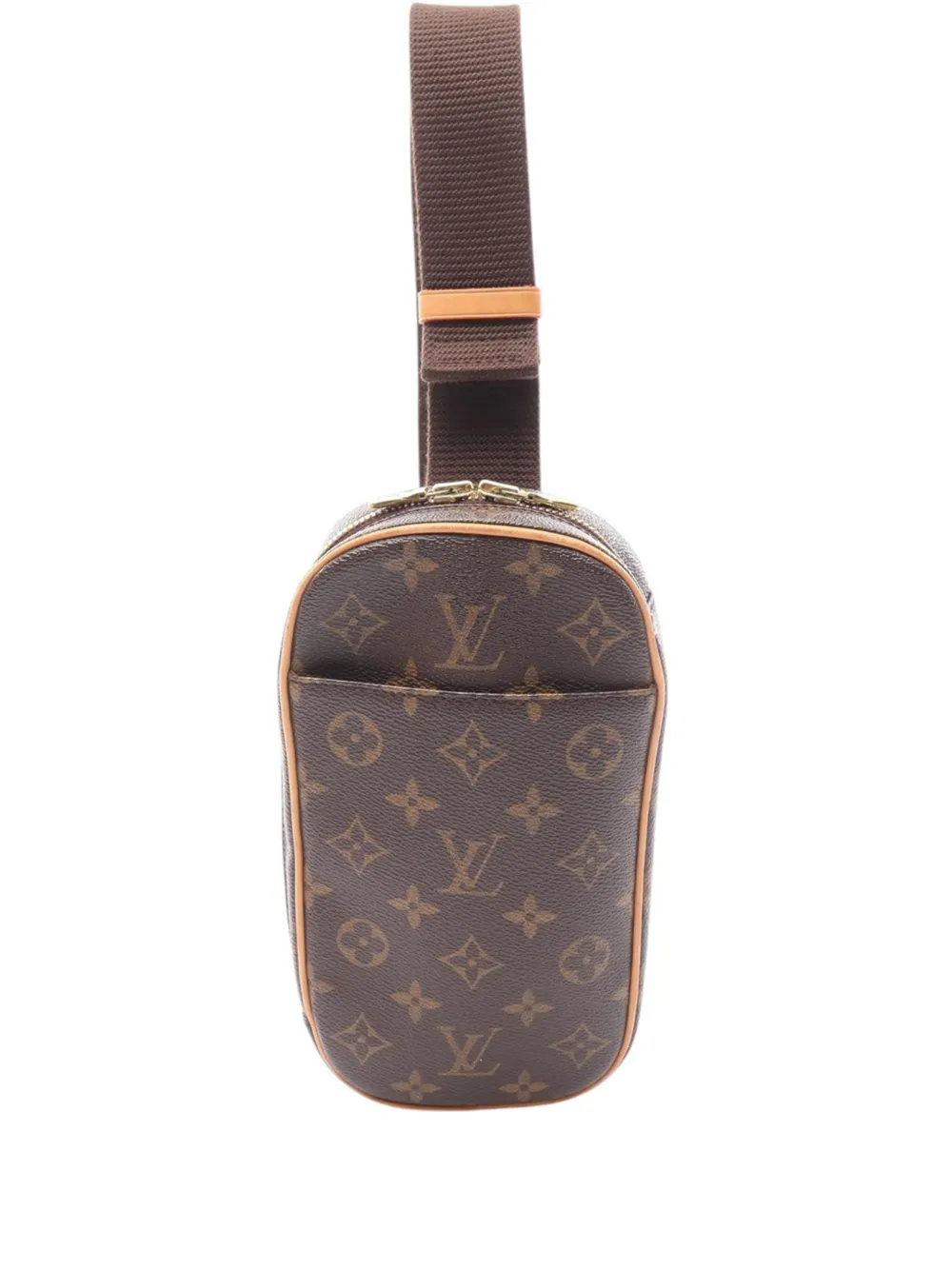 Louis Vuitton Pre-Owned 2004 Monogram Pochette Gange Pouch crossbody bag - Marrone
