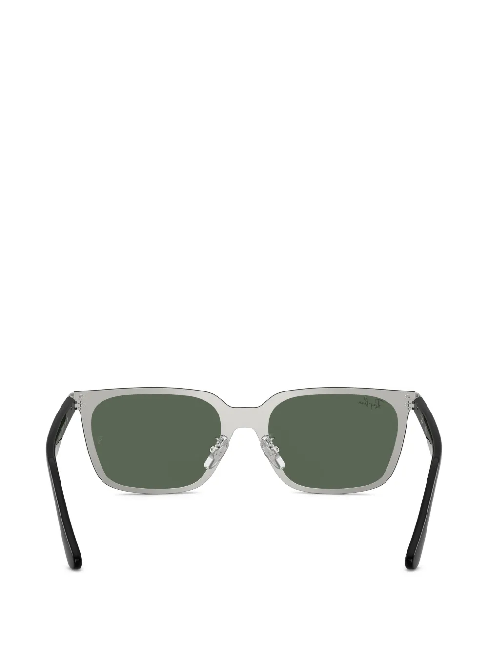 Ray-Ban Zonnebril met vierkant montuur Zwart