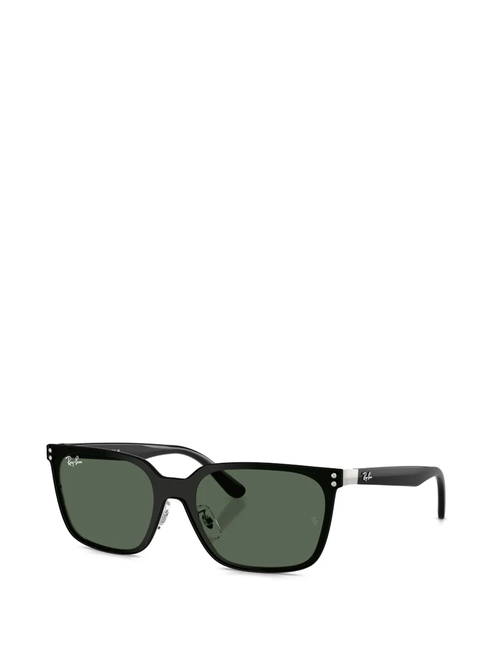 Ray-Ban Zonnebril met vierkant montuur Zwart