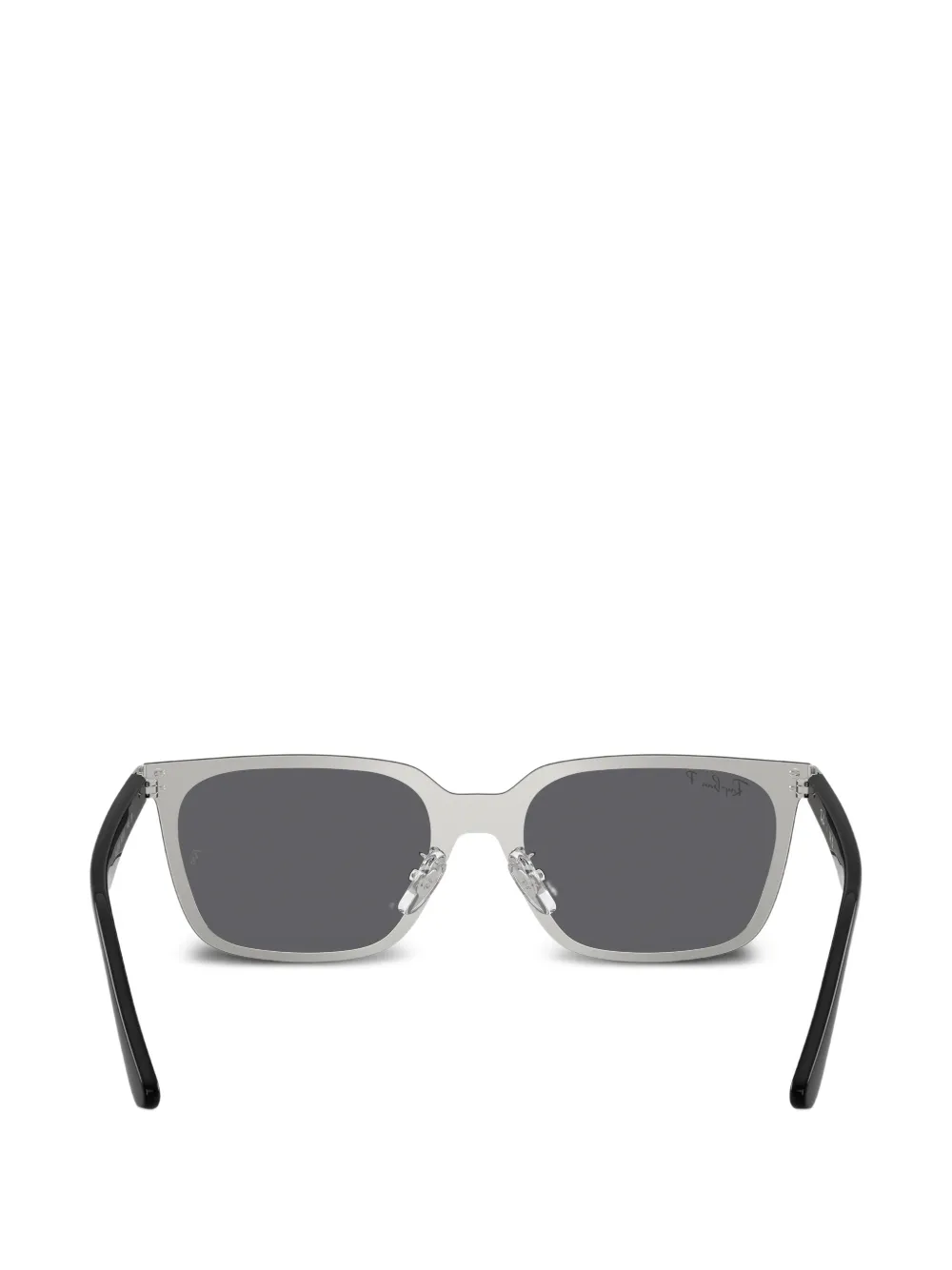 Ray-Ban Zonnebril met vierkant montuur Zwart