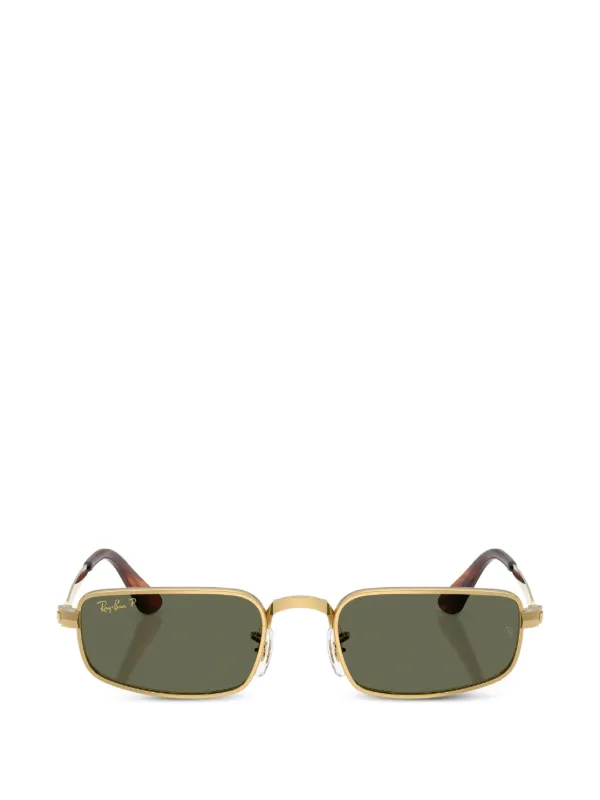 Ray-Ban x A$AP Rocky スクエアフレーム サングラス | ゴールドトーン