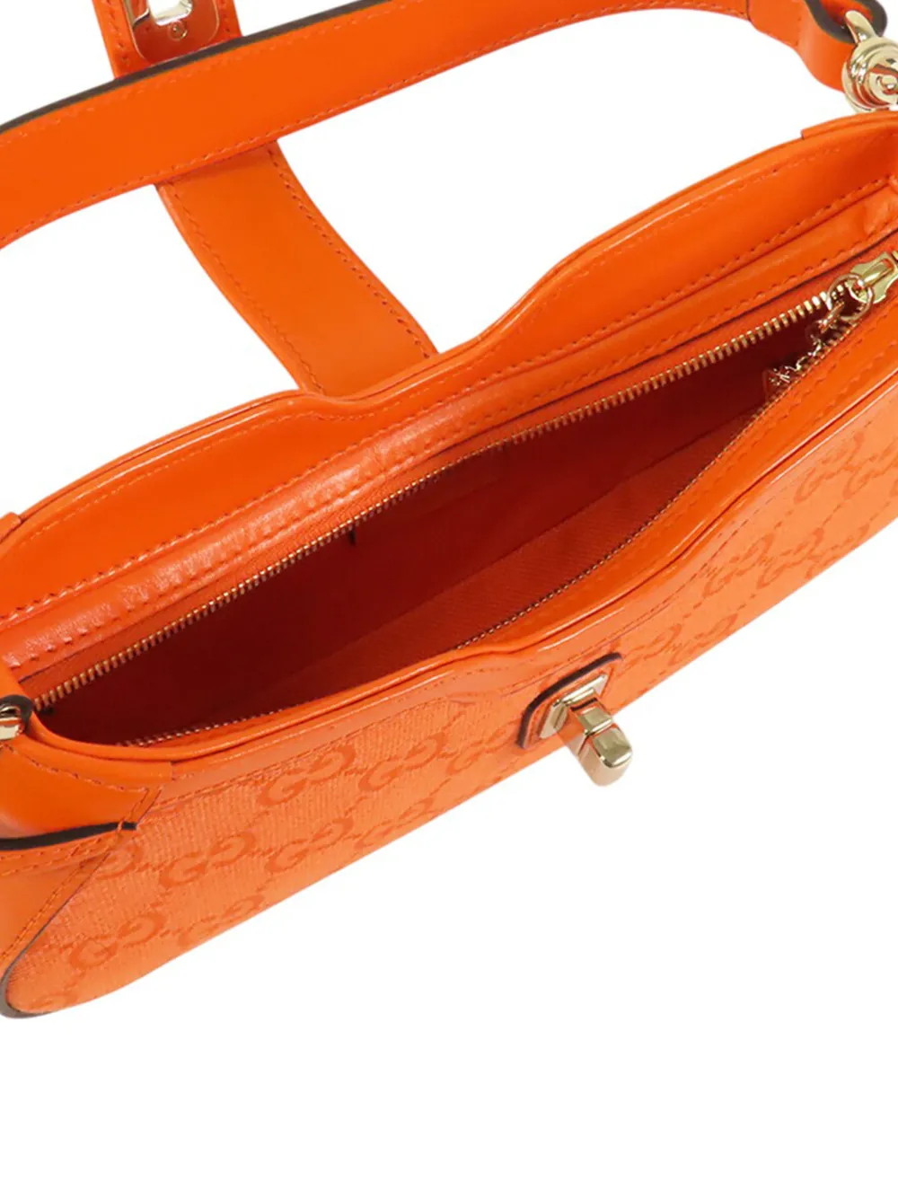 2000-2015 Mini Gg Canvas Moon Side Shoulder Bag